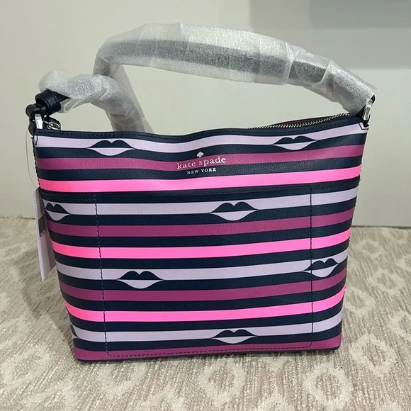 Kate Spade New Patrice Lip Print Crossbody Bag - Picture 2 of 16